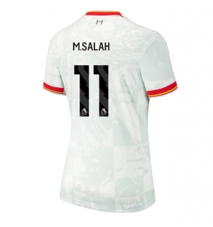 Liverpool Mohamed Salah #11 Tredjedrakt Dame 2024-25 Kortermet
