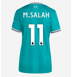 Liverpool Mohamed Salah #11 Tredjedrakt Dame 2025-26 Kortermet