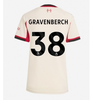 Liverpool Ryan Gravenberch #38 Bortedrakt Dame 2025-26 Kortermet