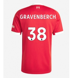 Liverpool Ryan Gravenberch #38 Hjemmedrakt 2025-26 Kortermet