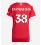 Liverpool Ryan Gravenberch #38 Hjemmedrakt Dame 2025-26 Kortermet