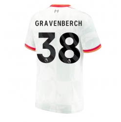 Liverpool Ryan Gravenberch #38 Tredjedrakt 2024-25 Kortermet