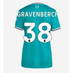Liverpool Ryan Gravenberch #38 Tredjedrakt Dame 2025-26 Kortermet