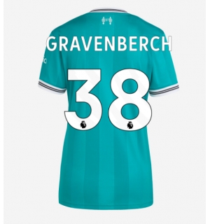 Liverpool Ryan Gravenberch #38 Tredjedrakt Dame 2025-26 Kortermet