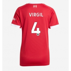 Liverpool Virgil van Dijk #4 Hjemmedrakt Dame 2025-26 Kortermet