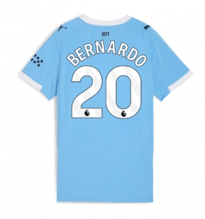Manchester City Bernardo Silva #20 Hjemmedrakt Dame 2025-26 Kortermet