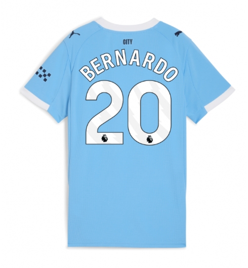 Manchester City Bernardo Silva #20 Hjemmedrakt Dame 2025-26 Kortermet Manchester City Bernardo Silva #20 Hjemmedrakt Dame 2025-26 Kortermet