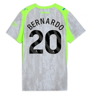 Manchester City Bernardo Silva #20 Tredjedrakt Dame 2025-26 Kortermet