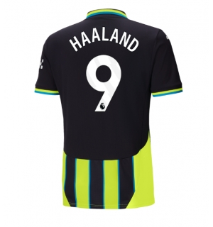 Manchester City Erling Haaland #9 Bortedrakt 2024-25 Kortermet