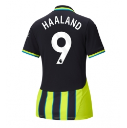 Manchester City Erling Haaland #9 Bortedrakt Dame 2024-25 Kortermet