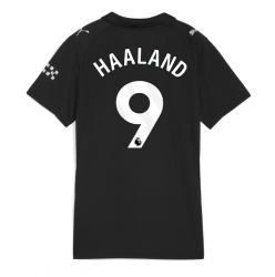 Manchester City Erling Haaland #9 Bortedrakt Dame 2025-26 Kortermet