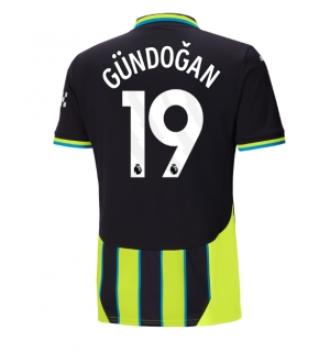 Manchester City Ilkay Gundogan #19 Bortedrakt 2024-25 Kortermet