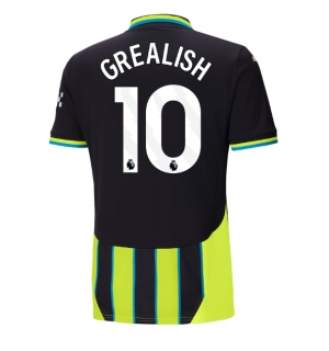 Manchester City Jack Grealish #10 Bortedrakt 2024-25 Kortermet