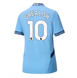 Manchester City Jack Grealish #10 Hjemmedrakt Dame 2024-25 Kortermet