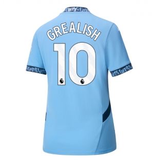 Manchester City Jack Grealish #10 Hjemmedrakt Dame 2024-25 Kortermet