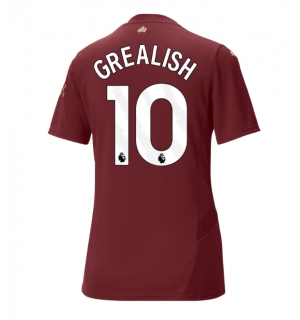 Manchester City Jack Grealish #10 Tredjedrakt Dame 2024-25 Kortermet