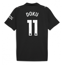 Manchester City Jeremy Doku #11 Bortedrakt 2025-26 Kortermet