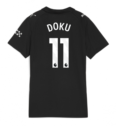 Manchester City Jeremy Doku #11 Bortedrakt Dame 2025-26 Kortermet Manchester City Jeremy Doku #11 Bortedrakt Dame 2025-26 Kortermet