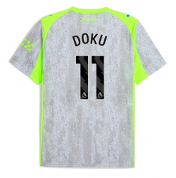 Manchester City Jeremy Doku #11 Tredjedrakt 2025-26 Kortermet
