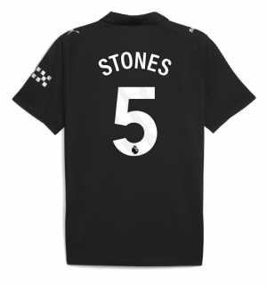 Manchester City John Stones #5 Bortedrakt 2025-26 Kortermet