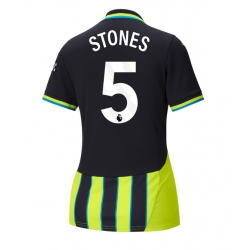 Manchester City John Stones #5 Bortedrakt Dame 2024-25 Kortermet