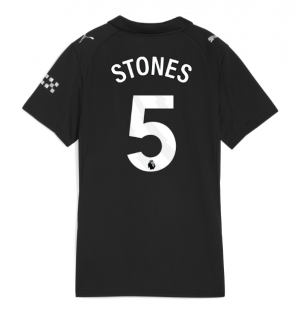 Manchester City John Stones #5 Bortedrakt Dame 2025-26 Kortermet