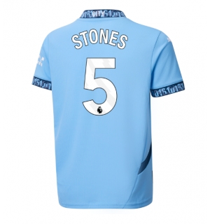Manchester City John Stones #5 Hjemmedrakt 2024-25 Kortermet