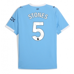 Manchester City John Stones #5 Hjemmedrakt 2025-26 Kortermet