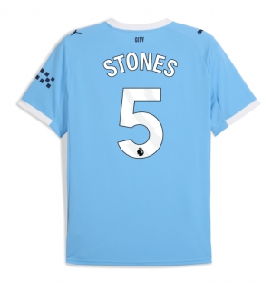 Manchester City John Stones #5 Hjemmedrakt 2025-26 Kortermet