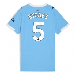 Manchester City John Stones #5 Hjemmedrakt Dame 2025-26 Kortermet