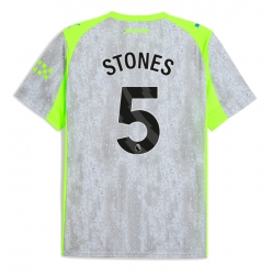 Manchester City John Stones #5 Tredjedrakt 2025-26 Kortermet