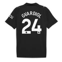 Manchester City Josko Gvardiol #24 Bortedrakt 2025-26 Kortermet