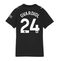 Manchester City Josko Gvardiol #24 Bortedrakt Dame 2025-26 Kortermet