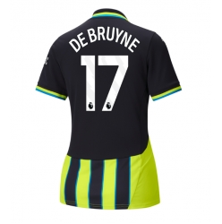 Manchester City Kevin De Bruyne #17 Bortedrakt Dame 2024-25 Kortermet