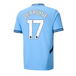 Manchester City Kevin De Bruyne #17 Hjemmedrakt 2024-25 Kortermet