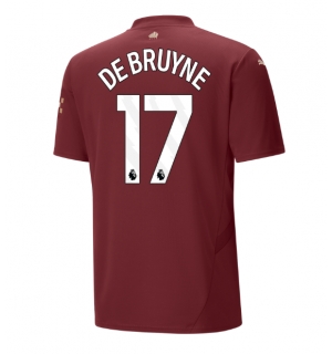 Manchester City Kevin De Bruyne #17 Tredjedrakt 2024-25 Kortermet
