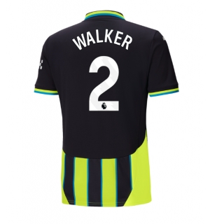 Manchester City Kyle Walker #2 Bortedrakt 2024-25 Kortermet
