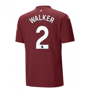 Manchester City Kyle Walker #2 Tredjedrakt 2024-25 Kortermet