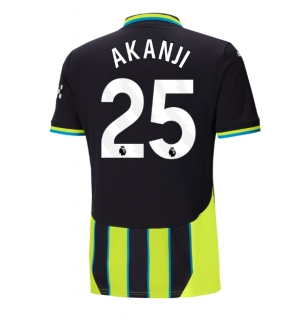 Manchester City Manuel Akanji #25 Bortedrakt 2024-25 Kortermet