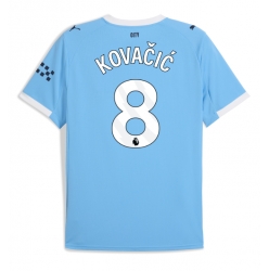 Manchester City Mateo Kovacic #8 Hjemmedrakt 2025-26 Kortermet