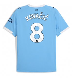 Manchester City Mateo Kovacic #8 Hjemmedrakt 2025-26 Kortermet