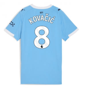 Manchester City Mateo Kovacic #8 Hjemmedrakt Dame 2025-26 Kortermet