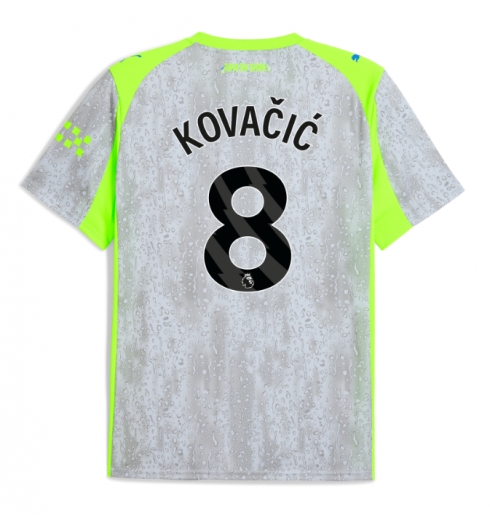 Manchester City Mateo Kovacic #8 Tredjedrakt 2025-26 Kortermet Manchester City Mateo Kovacic #8 Tredjedrakt 2025-26 Kortermet