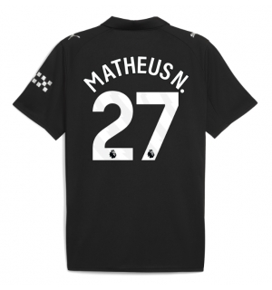 Manchester City Matheus Nunes #27 Bortedrakt 2025-26 Kortermet