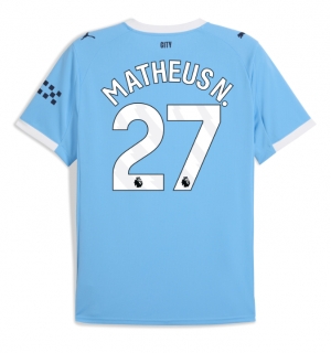 Manchester City Matheus Nunes #27 Hjemmedrakt 2025-26 Kortermet