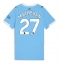 Manchester City Matheus Nunes #27 Hjemmedrakt Dame 2025-26 Kortermet