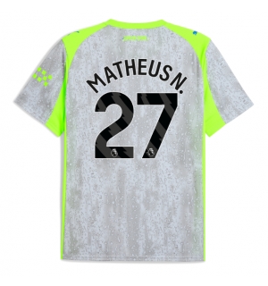 Manchester City Matheus Nunes #27 Tredjedrakt 2025-26 Kortermet
