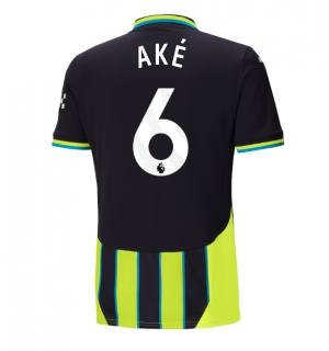 Manchester City Nathan Ake #6 Bortedrakt 2024-25 Kortermet
