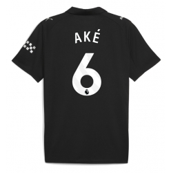 Manchester City Nathan Ake #6 Bortedrakt 2025-26 Kortermet