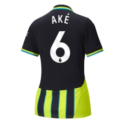 Manchester City Nathan Ake #6 Bortedrakt Dame 2024-25 Kortermet